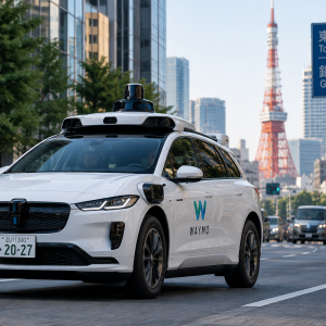 Japon : Waymo prépare ses premiers robotaxis sans conducteur à Tokyo